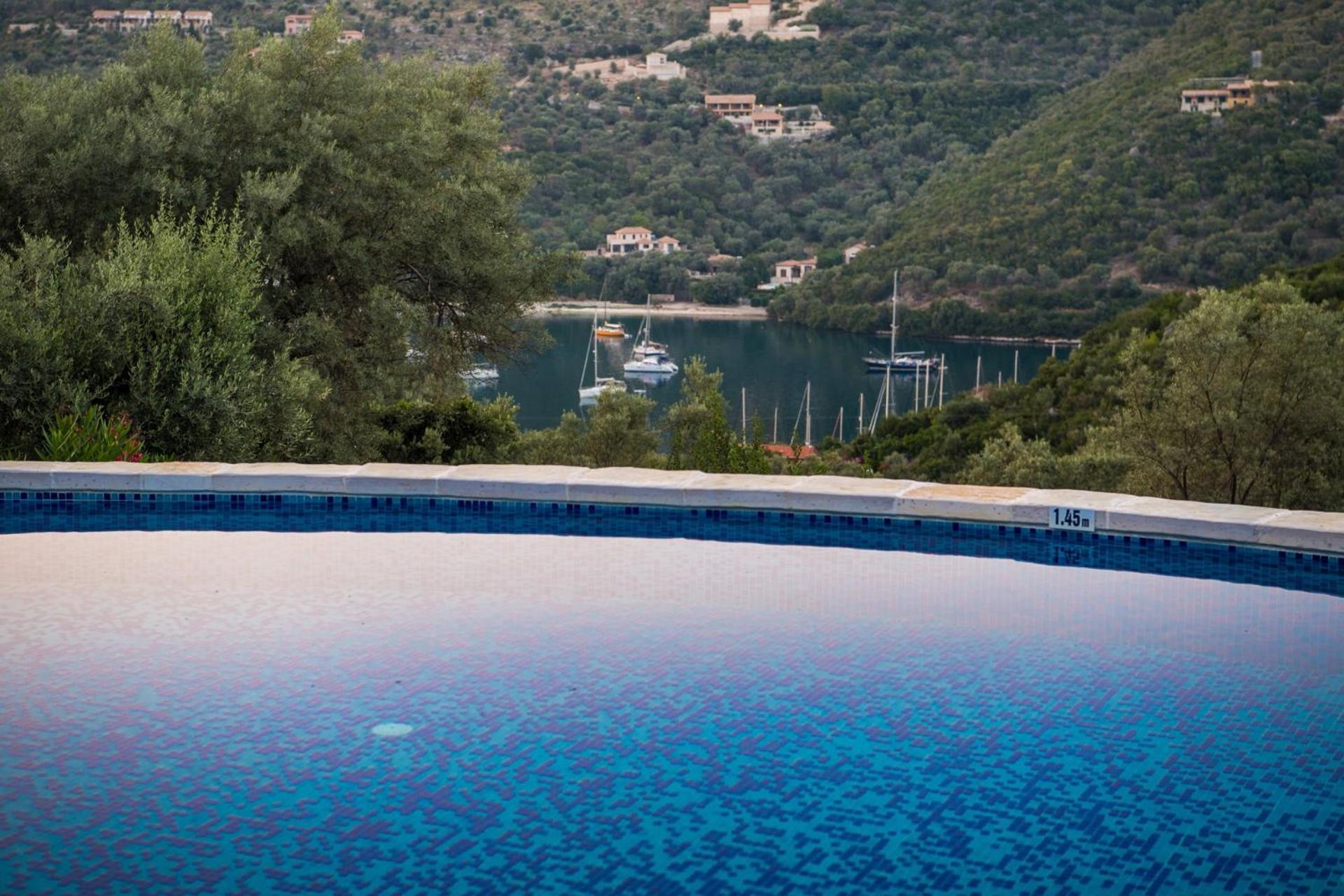 Villas Amantea- Four Villas With Big Pool And Infinity Pool Sivota  Exterior photo